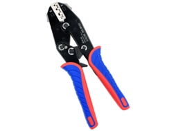 Conector Fotovoltaico MC4 2,5 a 6 mm² com Cabeça de Troca Rápida, Preto, Vermelho e Azul VK 2546 Cxc