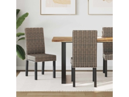 Vidaxl Cadeira De Jantar Gendt 2 Unid. Preto Lavado 45 X 54 X 93 Cm