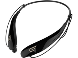 Couteurs Magnétiques Bluetooth Tour De Cou Com Micro Noir + Ou