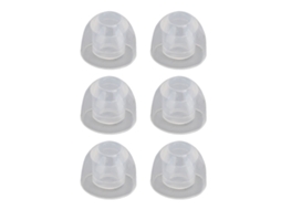 Aetheria 6pcs Pontas de Reposição para Fones de Ouvido Silicone Macio com Orifício Interno 4.5mm