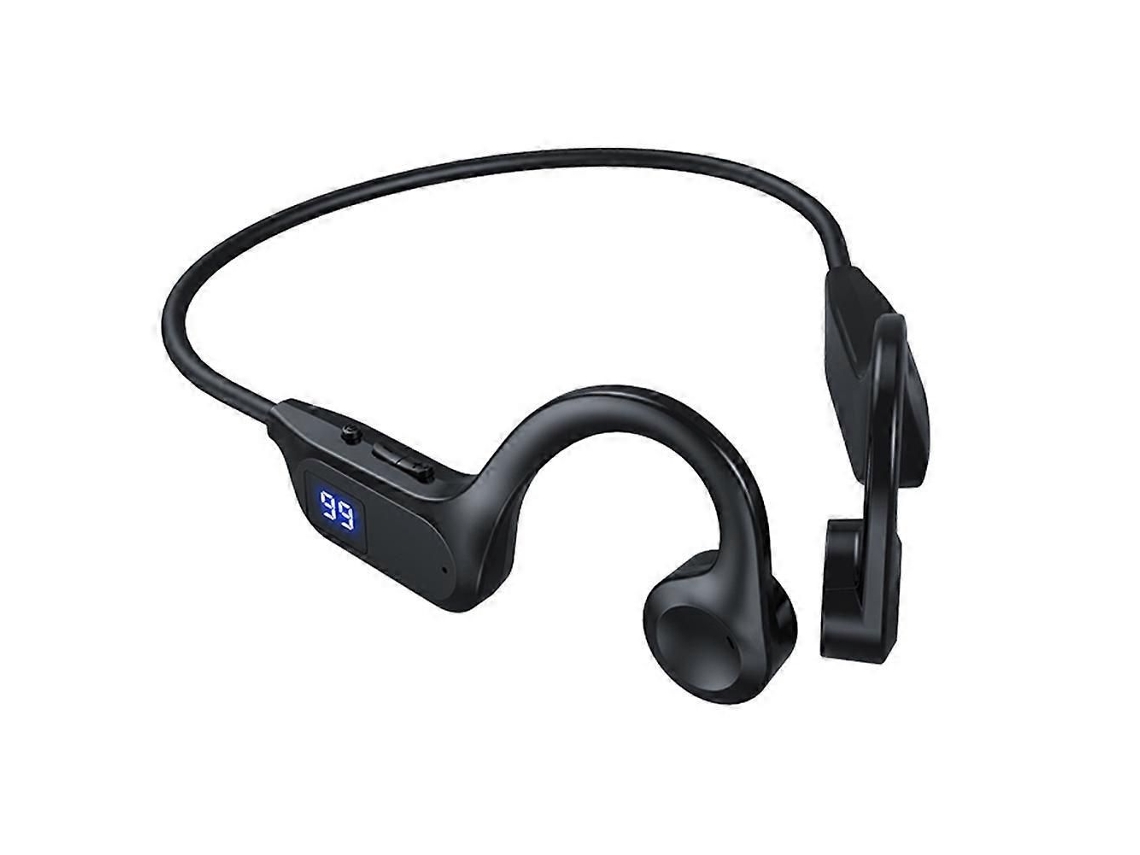 Fones De Ouvido Bluetooth X7 Com Condução Óssea E Aérea, Sem Fio, Esportivos, Com Entrada Para Cartão Digital, Pretos.