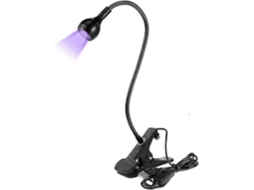 Lâmpada de Cura Cola Telefone Ultravioleta Led Usb 3w, Unha Uv para Pregos Gel, Lâmpadas D e Mesa Flexíveis Gra GOKOCO