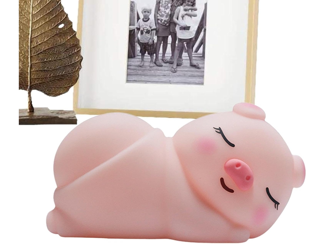 Led Night Light Recarregável Com Design De Animais S
