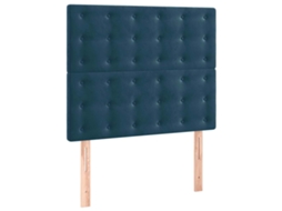 Headboard, Headboards Vidaxl Azul Veludo (90 Cm)