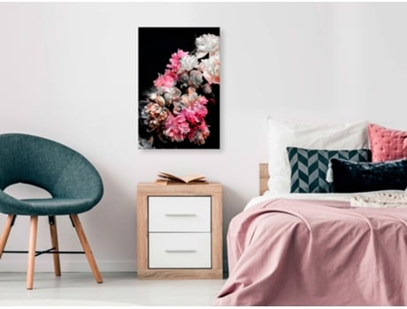 Quadro ARTGEIST Bouquet in the Dark (1 Part) Vertical (80x120)