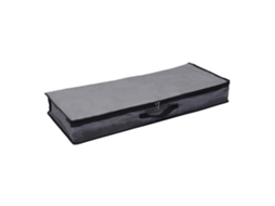 Laxiscreed Estore De Luz Cinza 78,5x11x34cm Em Tecido 600d Para O Seu Espaço