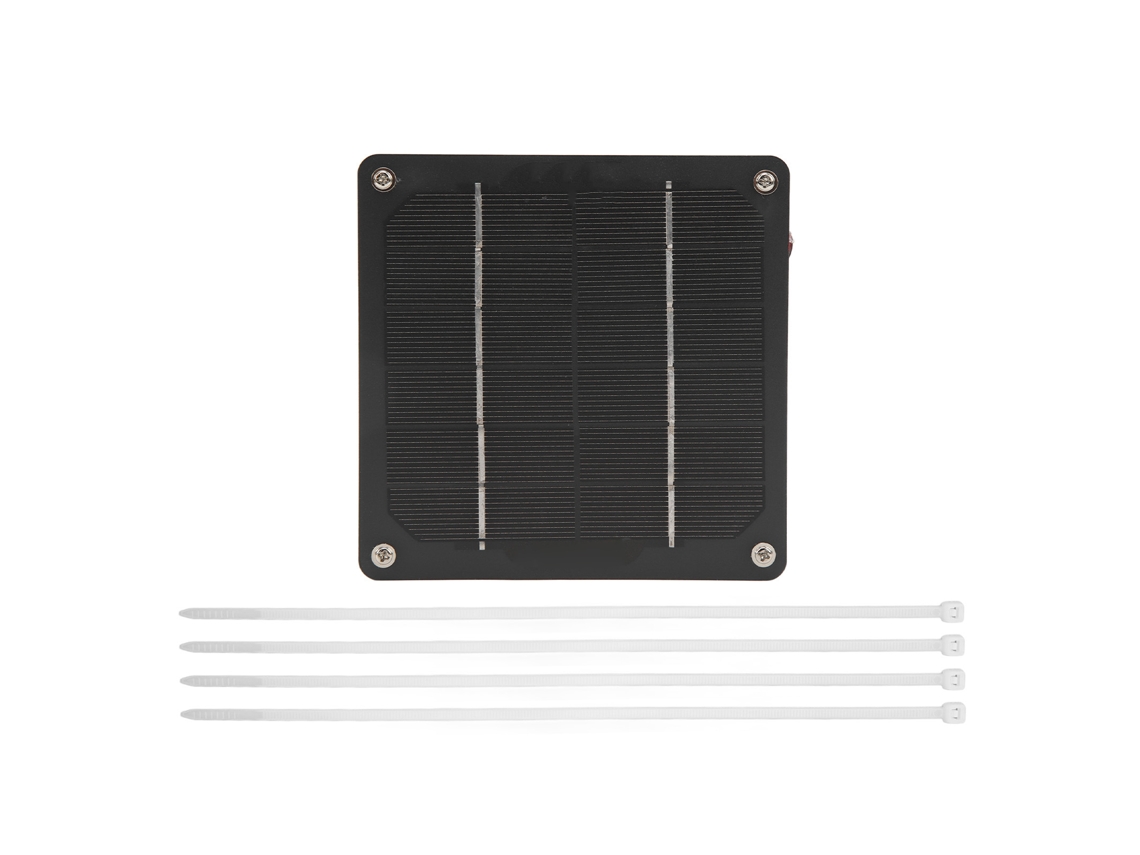 Ventilador de Painel Solar 5 W 6 V para Trailers Iates Estufas BRILVIBERA