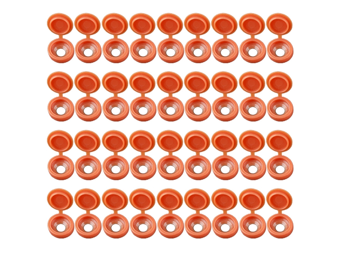 Conjunto De 36 Peças De Chapéus Decorativos Com Dobradiças E Botões De Pressão Para Armários E Guarda-roupas