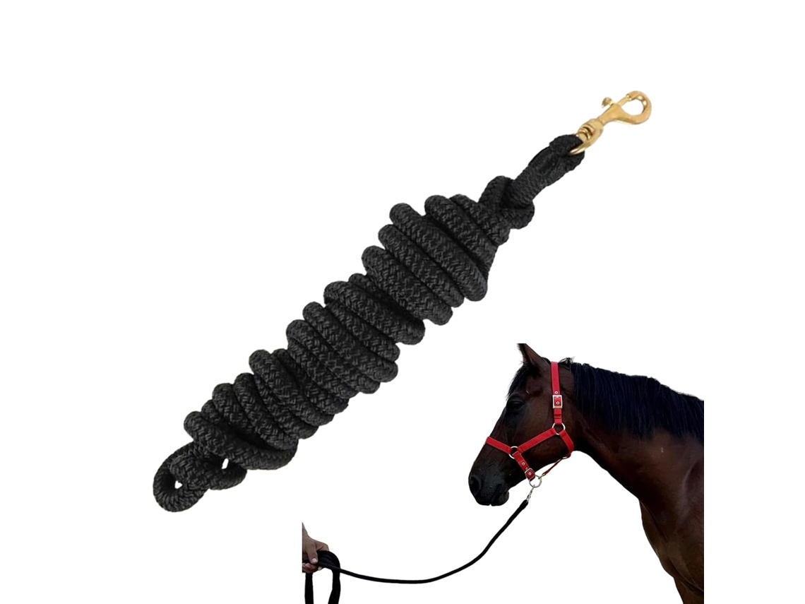Guia Longa De Corda De Nylon Para Cavalo