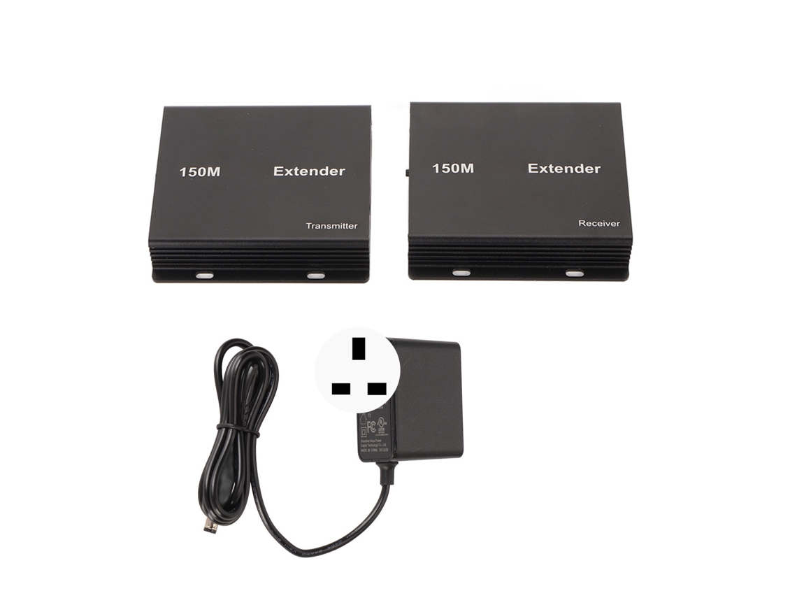 extensor de Interface Multimídia Hd 150m 1080p 60hz com Poc e Suporte 3d Uk Plug