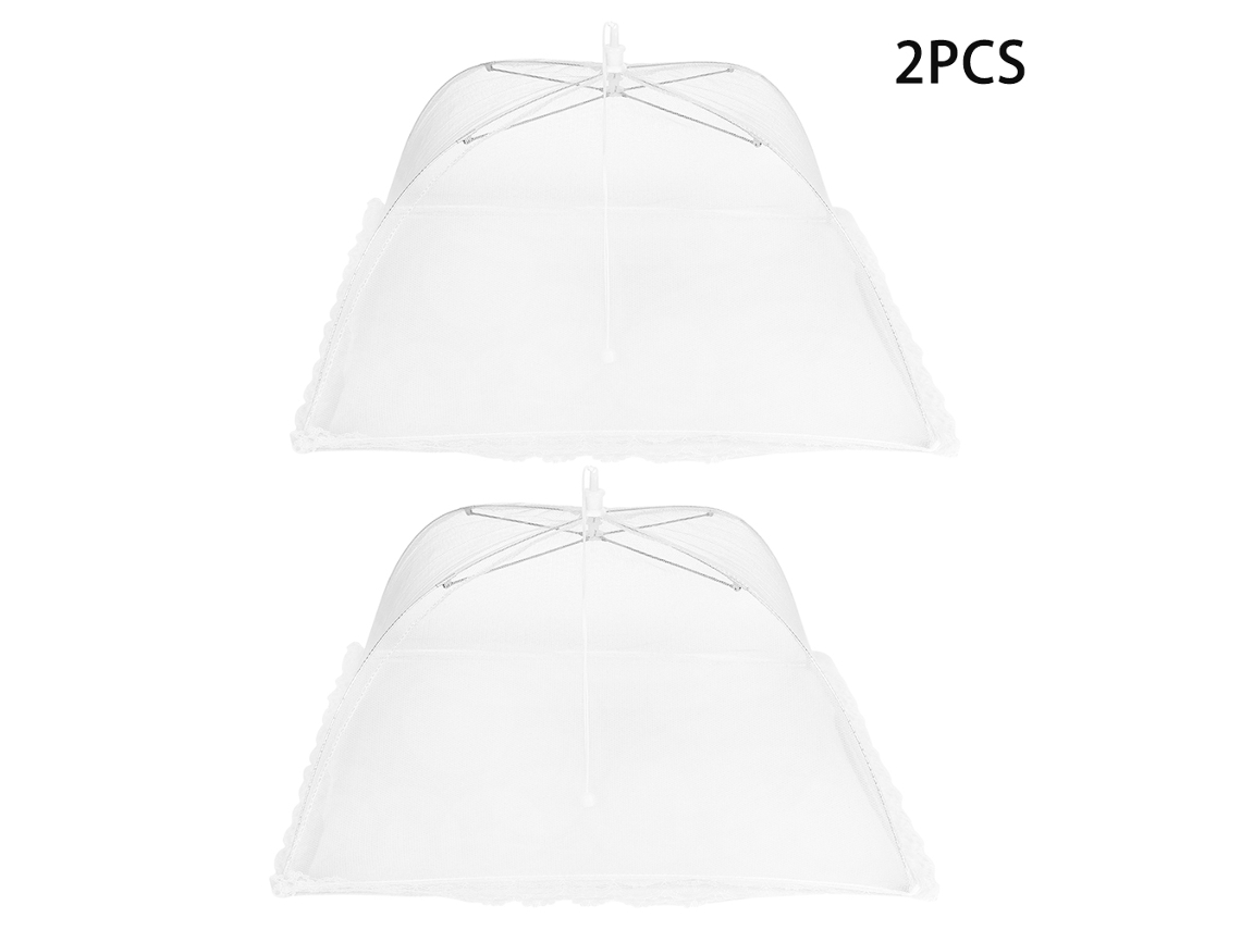 Cubierta para Comida Plegable, Malla, Lavable, Toldo de Alimentos