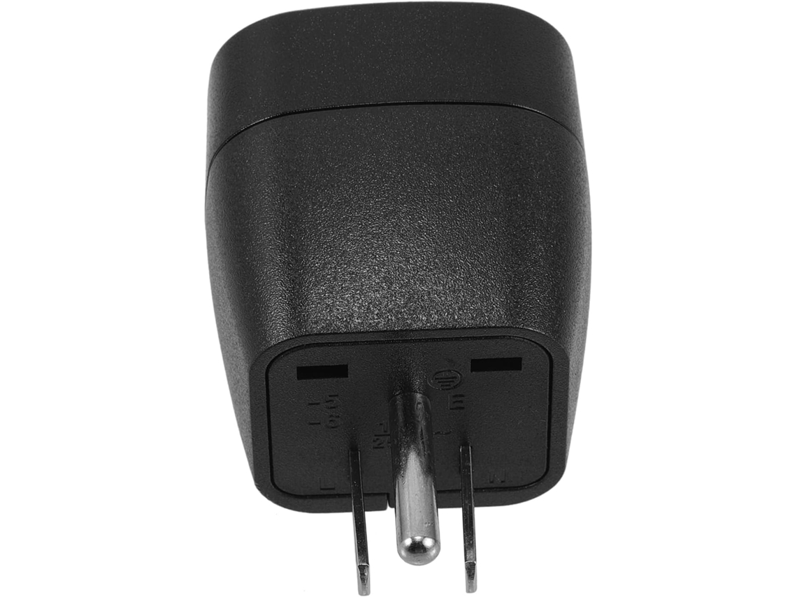 Adaptador de Tomada Europeu e Americano, Conversor Energia Internacional para Viagens, Compatível GOKOCO