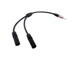Cabo de extensão de antena FM estéreo automotivo Slowmoose de 50 cm de comprimento