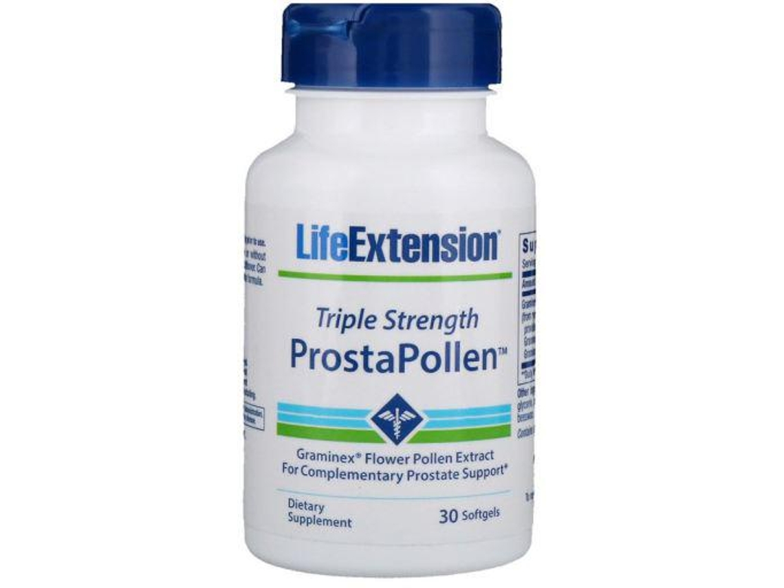 Life Extension Prostapollen Triple Strength 30 Cápsulas