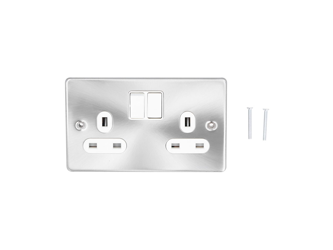 Laxiscreed Tomadas De Parede Duais Com Interruptor, Compatíveis Com Diversos Padrões Elétricos