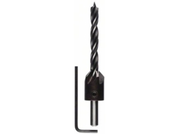 Brocas BOSCH em Espiral para Madeira Com Escareador 8 mm