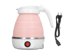 Chaleira Elétrica Dobrável de Silicone 600w Segura Alimentar 0,6l para Viagem Acampamento Outdoor | S/MARCA