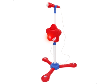 Microfone de brinquedo sem fio Bontempi para crianças com melodias e luzes