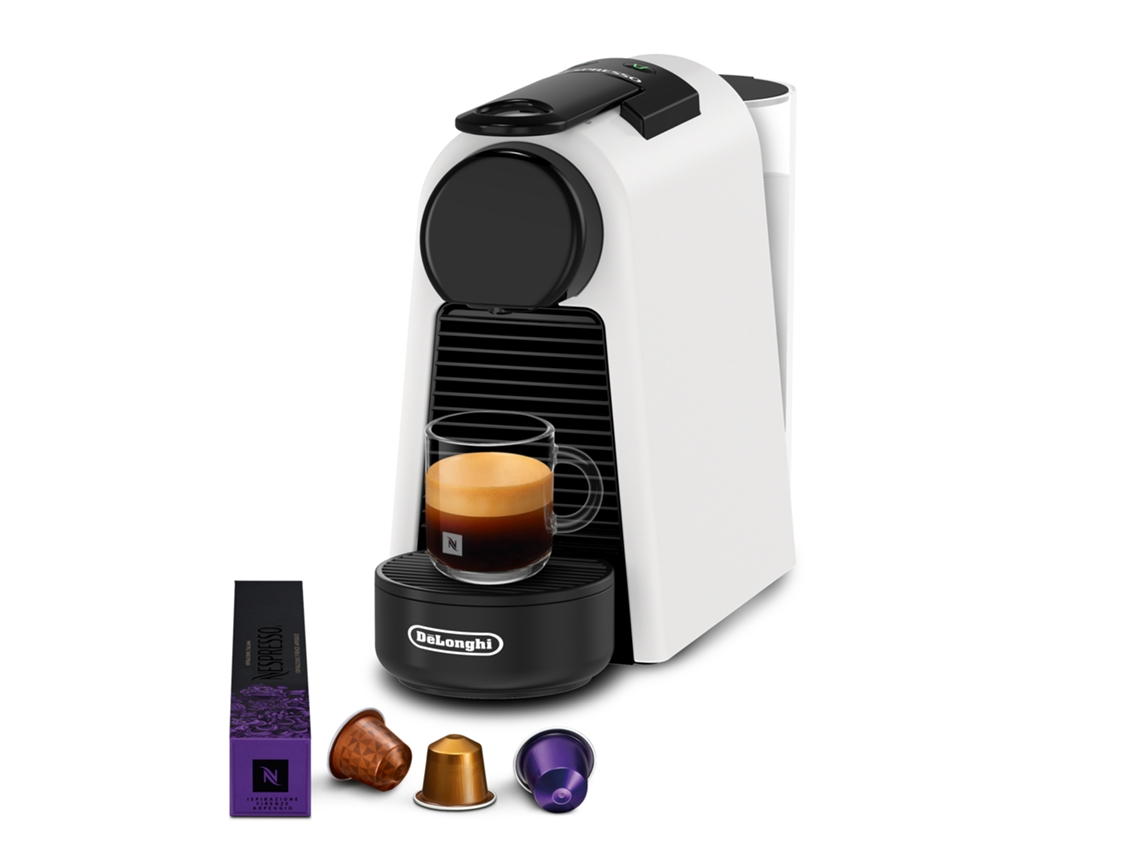 Máquina de Café DELONGHI Nespresso Essenza Mini EN85.WMT (Branco)