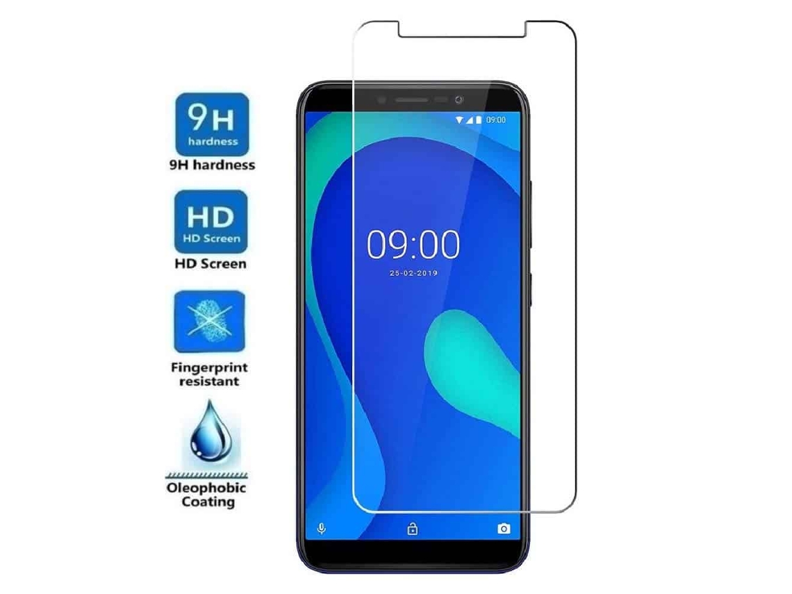 Película De Vidro Temperado S/marca Compatível Com Wiko Y80 - Super Transparente