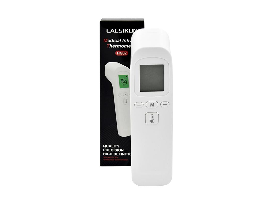 Leitor Digital Infravermelho Portátil Multifuncional Sem Contato Com Lcd Simples A1