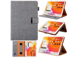 Capa De Couro Inteligente Para Tablet Com Fecho De Fivela E Sistema Antideformação Para Ipad Mini 6 / Mini 2024.