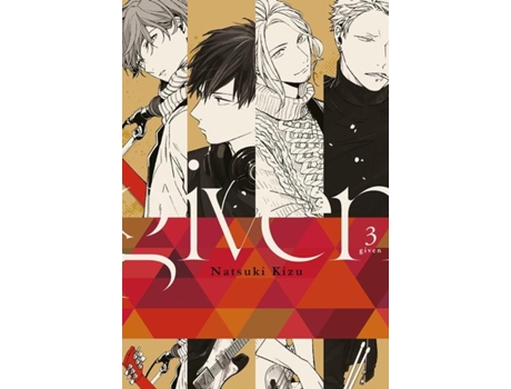 Livro Given 3 de Natsuki Kizu (Espanhol)