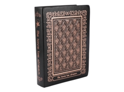 Caderno Vintage com Relevo, 208 Páginas, Capa Dura Resistente em Couro Pu, com Relevo 3d, Ideal para Casa e Escritório BRILVIBERA