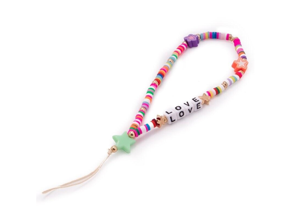 Colgante Cool Universal Smartphone Pulsera Strap Love Stars