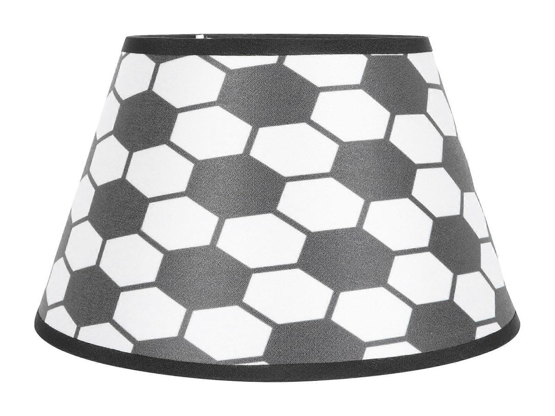 Lurelia Abajur De Tecido Moderno Vintage, Para Candeeiro De Mesa E Chão, Branco, Preto, 17x13x8 Cm