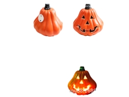 Laxiscreed Abóbora De Halloween Led Com Iluminação Decorativa De 8 Polegadas Para Interior E Exterior