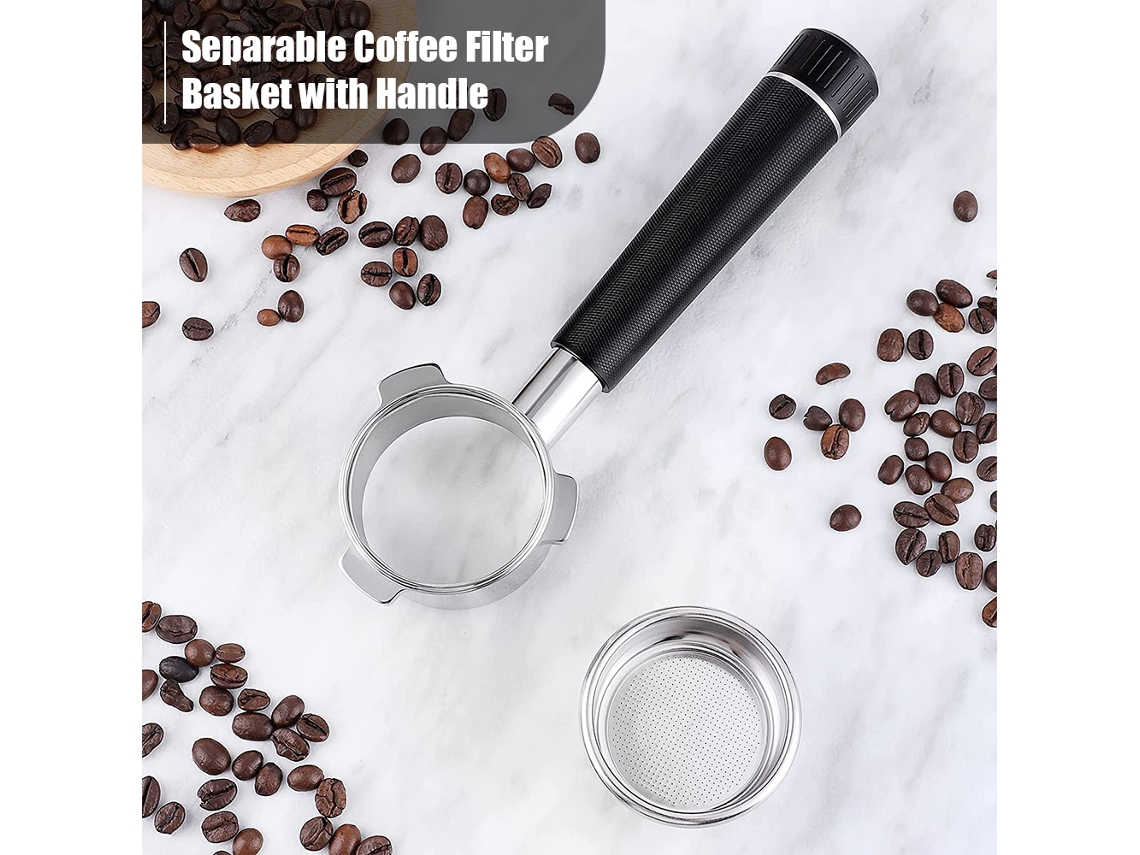 Pisador de Café Espresso 2 em 1 com Distribuidor Magnético para Breville 54mm