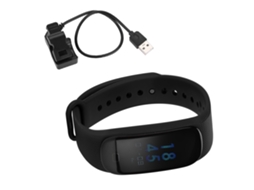 Pulseira Esportiva Inteligente com Monitoramento de Batimentos Cardíacos e À Prova D'água. EOOCOO
