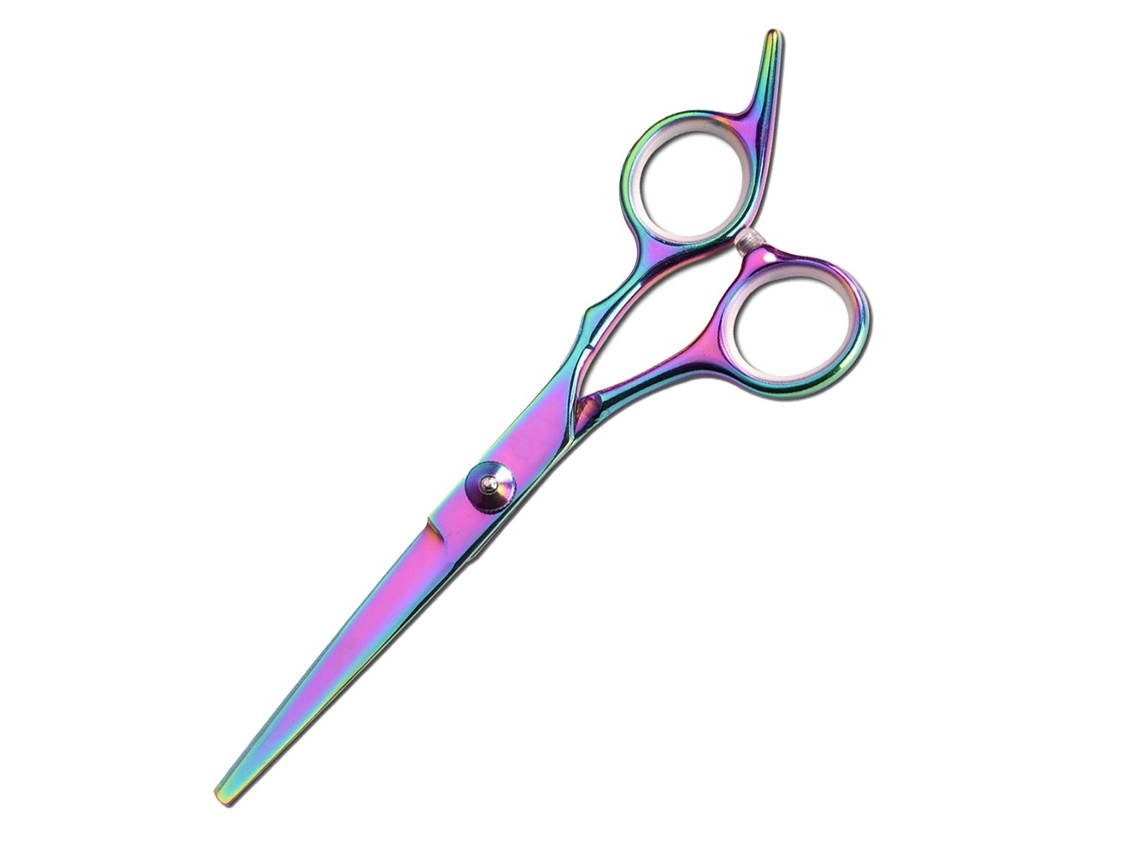 Tesoura De Cabelo Elysve 6 Pares, Em Aço Inoxidável, 6 Polegadas, Corte Preciso, Para Salão E Uso Doméstico