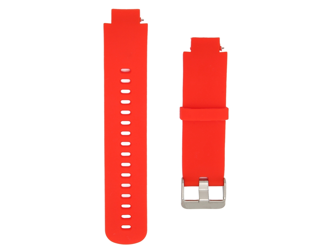 Cinta de substituição de silicone para Amazfit Verge 3, vermelha EOOCOO
