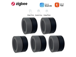 Lurelia Interruptor De Botão Zigbee Sem Fios Tuya Smart Home Rotary Switch Comando Remoto De Cena Inteligente Funciona Com Zigbee Hub Smart Life