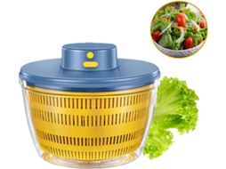 Desidratador Automático Sem Fio Usb De 4000 Ml Para Frutas E Vegetais, Com Tigela Para Salada E Utensílios Em Uma Cor Moderna