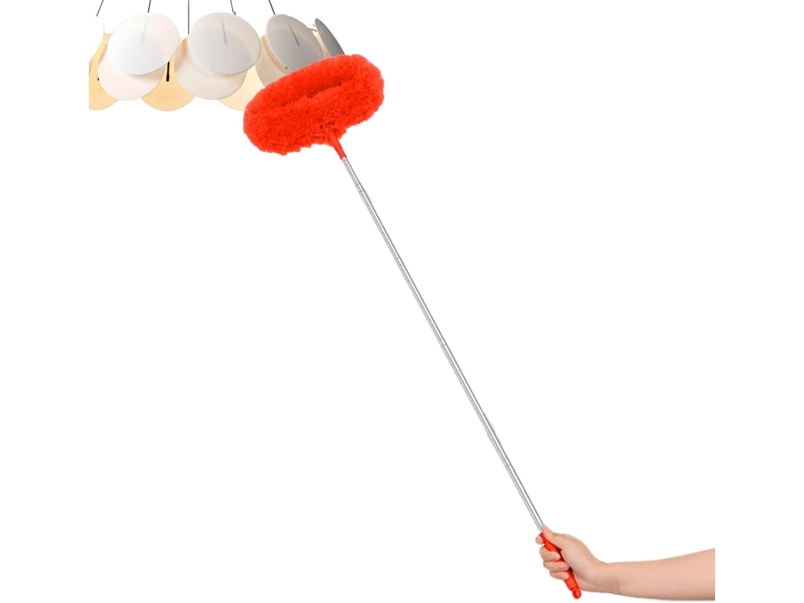 Espanador Para Ventilador De Teto Com Cabo Extensível, Lavável E
