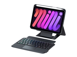 Capa de Teclado Bluetooth para Samsung Tab S9 com Teclado Mágico XIAOMOYU