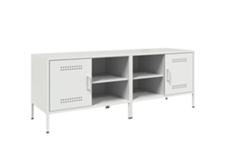 Móveis de Tv 2 Pcs 68x39x50,5 Cm Aço Branco MAISON EXCLUSIVE