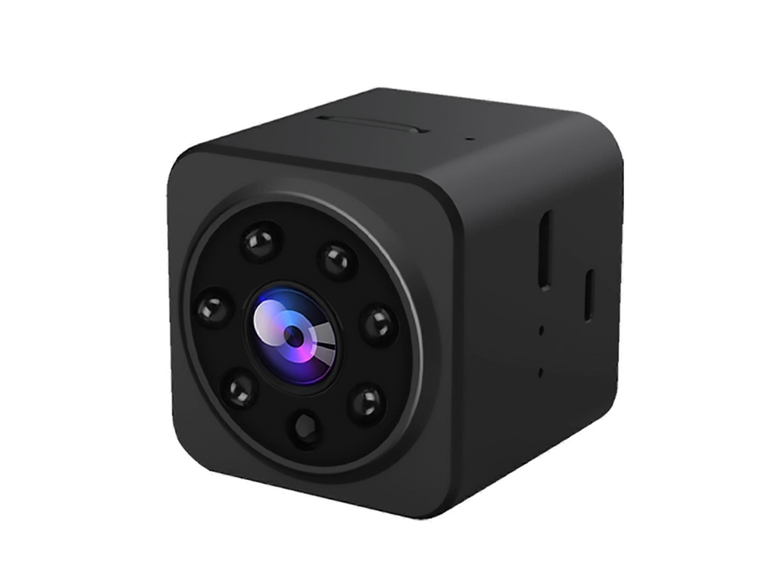 Mini Câmera de Segurança 1080p com Detecção de Movimento, Monitoramento, Visão Noturna e Gravação de Vídeo. TAISHENGDA