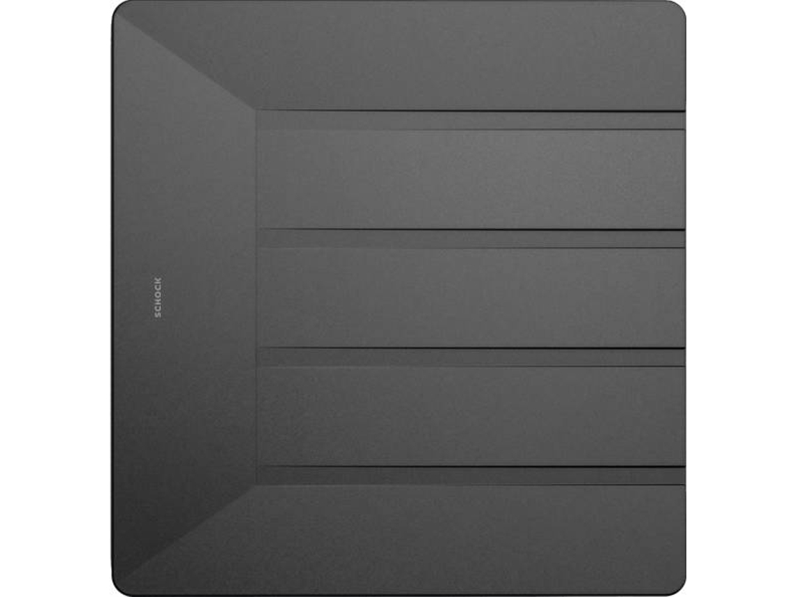 Escorredor SCHOCK (Silicone - Preto - 400x415x9mm)