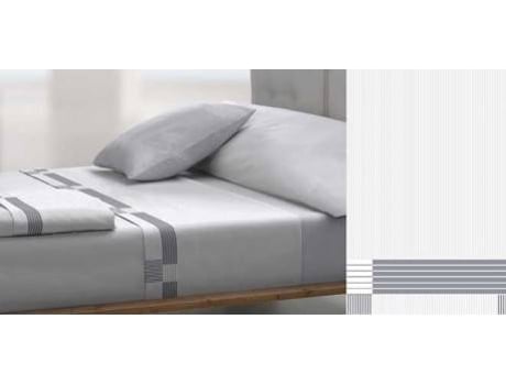 Conjunto de Lençóis TOLRÁ Tk022 100% Algodão Cinzento 180 cm