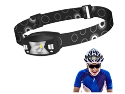 Farol Led Ajustavel Sensor Ip65 Corrida/acampamento/caminhada Preto Yizhood