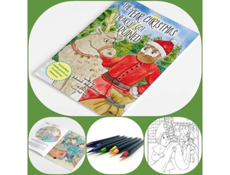 Livro The Year Christmas Nearly Got Ruined De Julianah Adegbemisoye (inglês - Capa Dura)