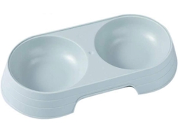 Conjunto de 2 Comedouros para Cães e Gatos, Cor Sólida, para Cães e Filhotes. Ideal para Água e Comida AQUAFORGE