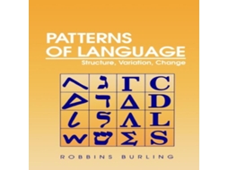 Livro Patterns of Language Structure Variation Change de Robbins Burling (Inglês)