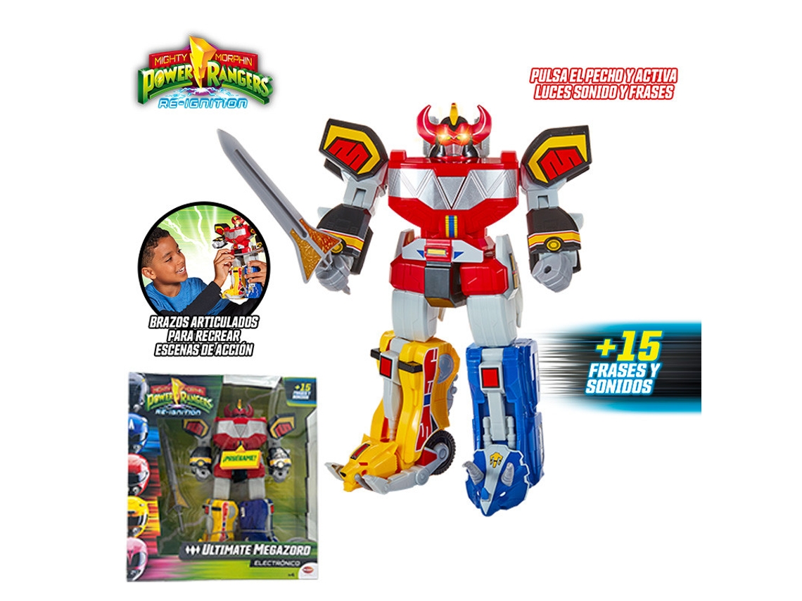 Power Rangers Ultimate Megazord Electronico