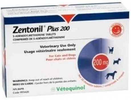 Complemento Alimentar para Cães e Gatos  Zentonil Plus 200 (30 Comprimidos)