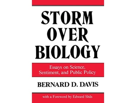 Livro Storm over Biology de Bernard D Davis (Inglês)